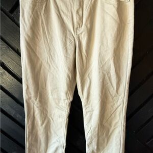 Men's Like New Cream Izod Jeans - Regular Straight Fit!